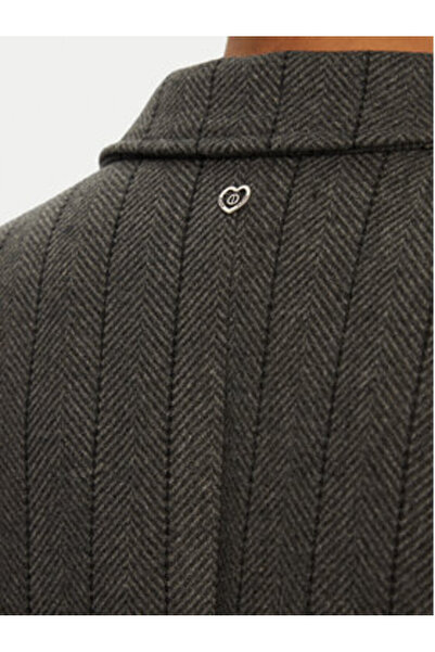 please Γυναικείο παλτό μετάβασης K0GCCTG000 Γκρι