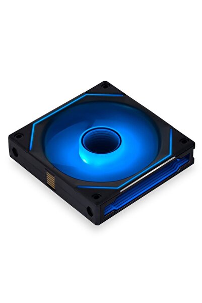 Lian Li Set 3 ventilatoare UNI Fan SL Infinity 120, ARGB, PWM, 120mm, modulare, Negru