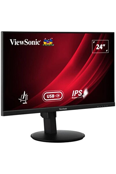ViewSonic Monitor LED VG2409-MHDU-2, 24'', 100Hz, Full HD, IPS, USB-C, HDMI, DisplayPort, Ergonomic,