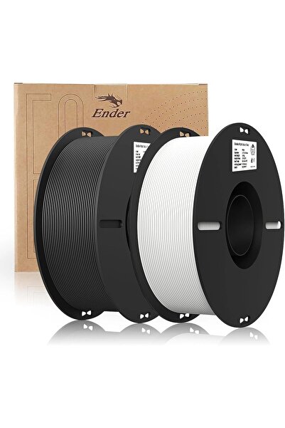 Creality Ender Fast PLA Siyah Beyaz Filament 1.75mm 2Kg