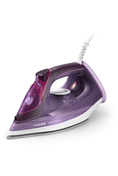 Philips Fier de călcat DST3041/30 Seria 3000, 2600W, Talpă ceramică, Abur 40 g/min, Jet de abur 200 g, 30