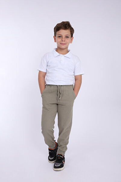 blayn jeans Çocuk Beli Lastikli Kışlık Erkek Ve Kız Unisex Pantolon