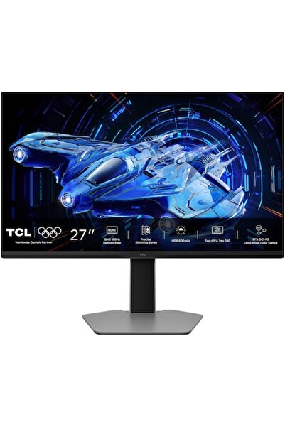 TCL Monitor de gaming QD-Mini LED 27G64, 27", QHD (2560x1440), 180Hz, 1ms GTG, AMD FreeSync™ Premium, G