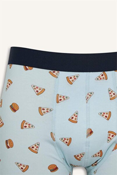 DeFacto Regular Fit Baskılı 3'lü Boxer (25 AU)
