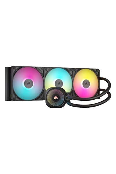 Corsair iCUE LINK TITAN 420 RX RGB AIO, 3 ARGB fans, black, 452mm radiator