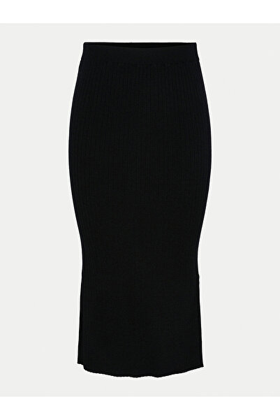 PIECES Γυναικεία Φούστα Pencil 17144497 Μαύρη