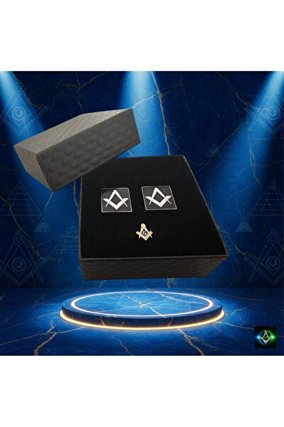 e-regalia Masonic shirt buttons Square and Compass 20 mm