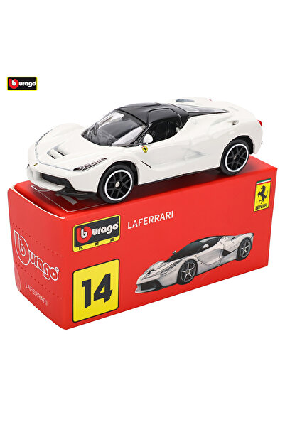 Choice5 سيارة لافيراري من سلسلة فيراري LAFERRARI Bburago مقاس 1:64، نموذج سيارة من سبائك معدنية صغيرة، لعبة هدية