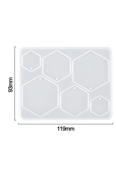 Choice8 03 قلادة أقراط جديدة من السيليكون الإيبوكسي المقوى بالأشعة فوق البنفس...