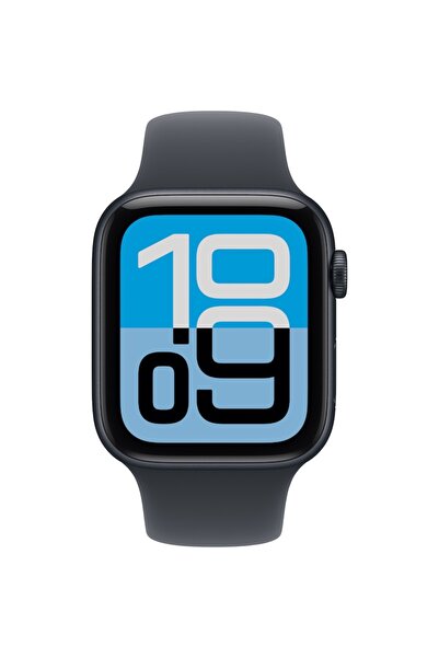 Apple Watch SE (2025), GPS, Midnight Aluminium 40mm, Midnight Sport Band - M/L