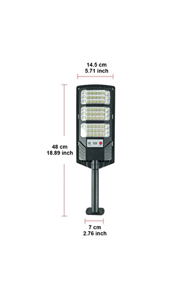 Choice21 مصباح شمسي خارجي مُحسّن حديثًا بقوة 400000 لومن لعام 2025، ضوء شمسي ...