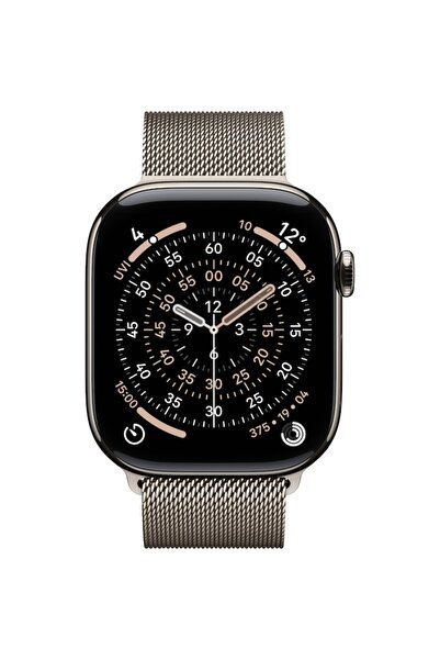 Apple Watch 11 GPS + Cellular, Titanium Case 46mm, Milanese Loop - S/M