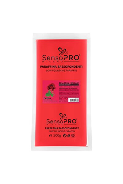 SensoPRO Milano Твърд парафин с аромат на роза, 200 г