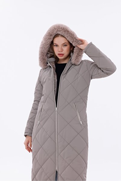 Quen Kadın Uzun Mont