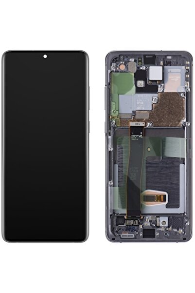 Samsung Ecran cu ecran tactil Galaxy S20 Ultra 5G G988 / S20 Ultra G988, cu r...