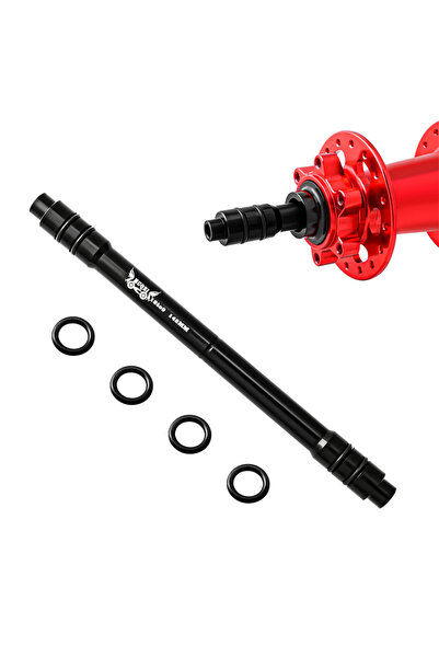 Choice محول المحور من 12 إلى 9 142 مم أسود من MUQZI 12 إلى 9 مم 110 135 142 1...