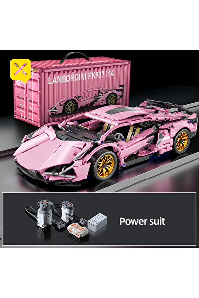 Choice6 Electric with box ToylinX Technical Building Blocks Racing Sport Car Speed Vehicle Model City Mechan