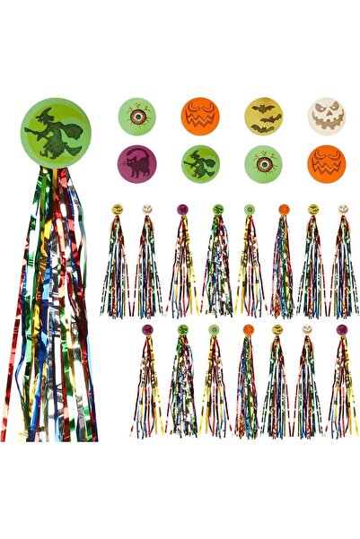 Moncap Set of 24 Halloween decorations Moncap, foil/plastic, multicolor, 24.5 cm