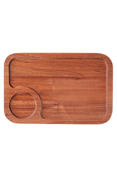 Raki Platou servire 30x20xh1,4cm culoare lemn mahon