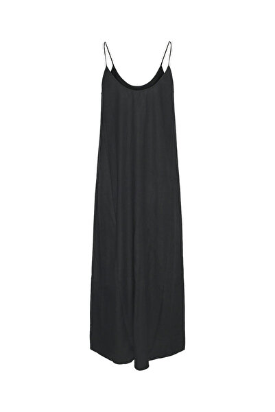 PIECES Γυναικείο Καλοκαιρινό Φόρεμα 17151884 Μαύρο