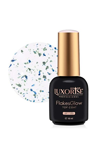 LUXORISE Top Coat - FlakesGlow Mermaid Mirage 10ml