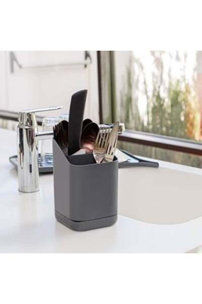 OEM Στεγνωτήριο μαχαιροπήρουνων σε πλαστικό ανθρακί γκρι χρώμα 10,5 x 11 x 18...