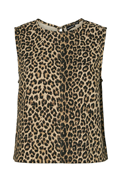 PIECES Γυναικείο Μπλούζα 17158200 Καφέ