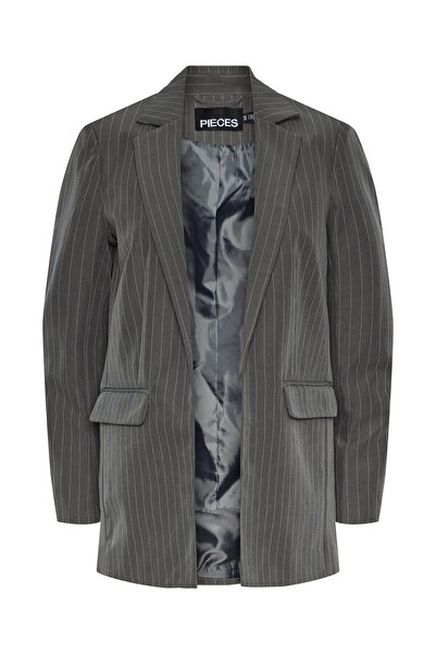 PIECES Γυναικείο Μπουφάν 17130374 Γκρι