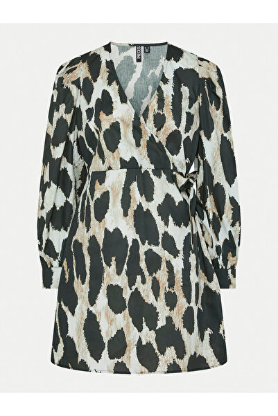 PIECES Γυναικείο Φόρεμα Casual 17155367 Μαύρο