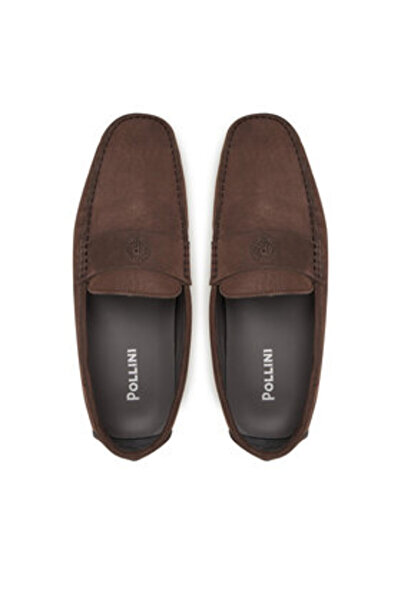 Pollini Ανδρικά Μοκασίνια καφέ POLLINI-SB10402G0MUV0301 SCARPAU.GOMMINI20 NAB...