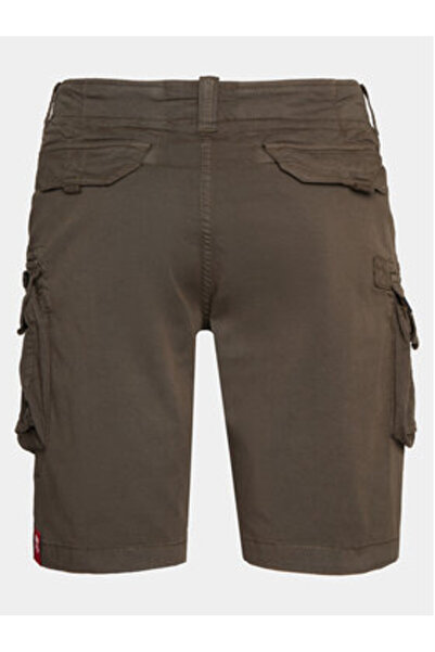 Alpha Industries Ανδρικό Σορτς γκρι ALPHA INDUSTRIES-176203 136 ΓΚΡΙ ΜΑΥΡΟ