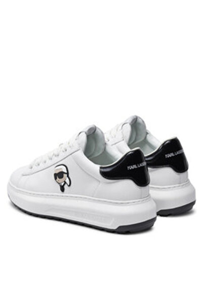 Karl Lagerfeld Ανδρικά αθλητικά παπούτσια λευκά KARL LAGERFELD-KL57530 011 ΛΕΥΚΟ LTHR