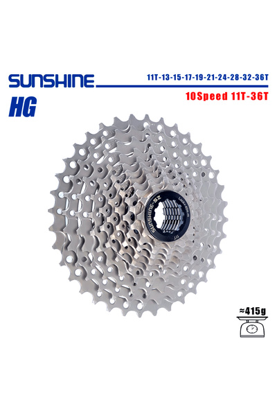 Choice كاسيت دراجة SUNSHINE ذو 10 سرعات 11T-36T، مناسب للدراجات الجبلية ذات 8...