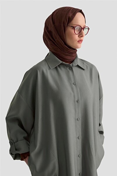 Armine Modal Basic Tunik 25KD9014 Antrasit