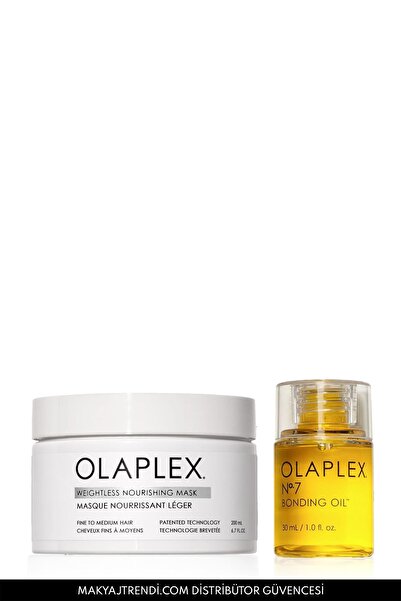 Olaplex Smooth Style Icons For Fine Hair Duo - İnce Telli Saçlar İçin Bağ Güç...