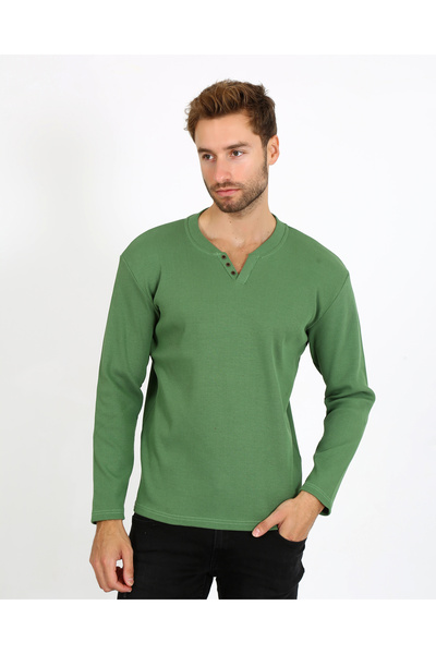 UOMOPARK 3-Piece Uomo V-Cut Buttoned Camisole Sweater Is an Icon of Casual Chic and Modern Men's Style