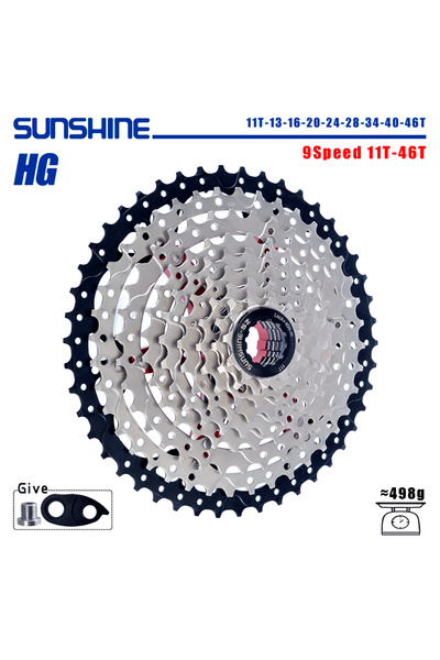 Choice 9 Speed 11T-46T SUNSHINE Bicycle Cassette 8/9/10/11/12Speed MTB Sprock...