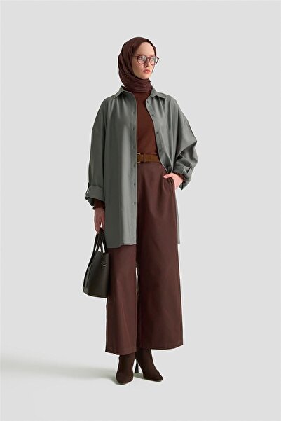 Armine Modal Basic Tunik 25KD9014 Antrasit