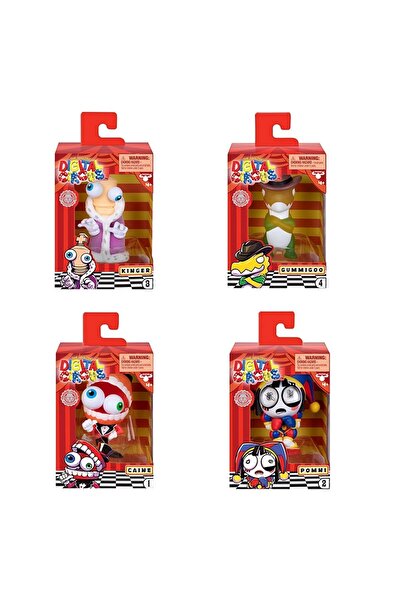 TOYFEST Amazing Digital Circus 4-Piece Premier Collection Set Vinyl Figure + Collectible Cards
