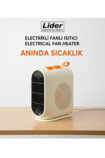Lider Elektrikli Fanlı Isıtıcı 2000 W