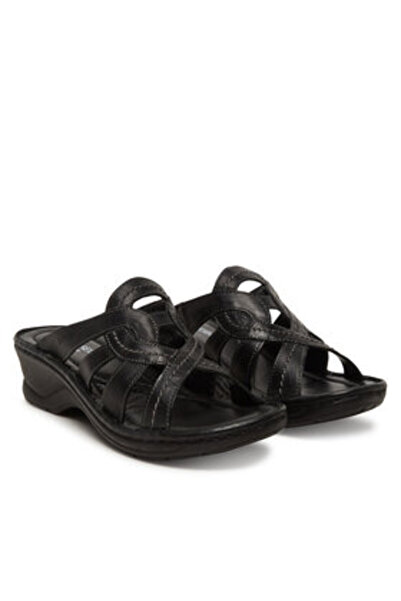 Josef Seibel Γυναικείες σαγιονάρες μαύρες JOSEF SEIBEL-56366 100 SCHWARZ