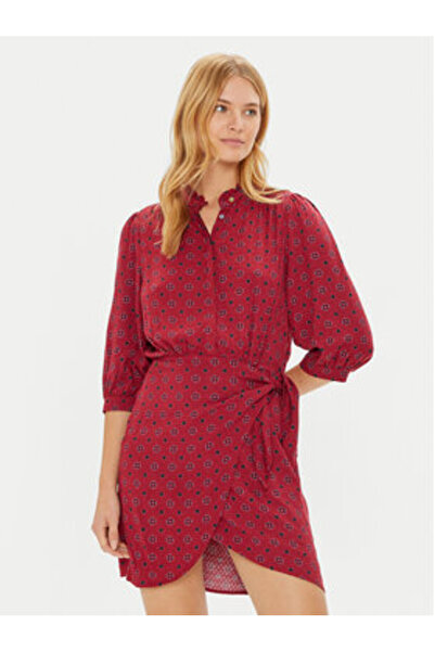 Pepe Jeans Γυναικείο Φόρεμα Casual PL953611 Κόκκινο