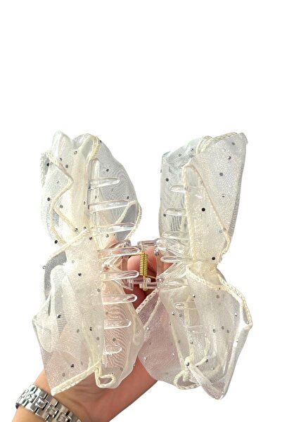 TAKIŞTIR Κούμπωμα με φιγούρα κορδέλας κρέμας