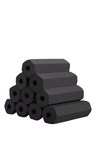 Co Natural Coconut Hexagonal Charcoal Long Lasting 6 Hours 10 KG