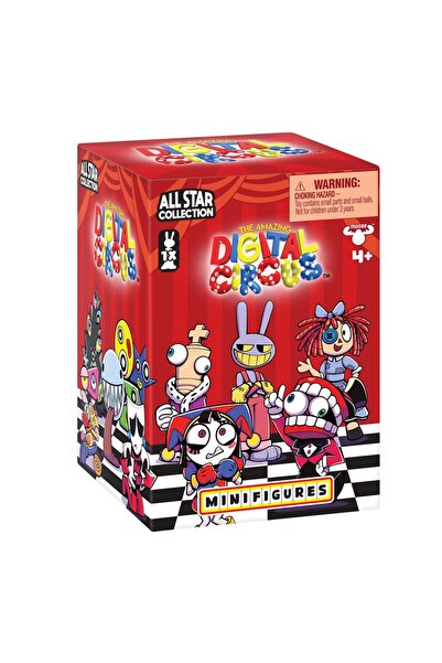 TOYFEST 4 Pcs Amazing Digital Circus All Star Mini Figure 5 cm 4 Surprise Characters Come in Each Box
