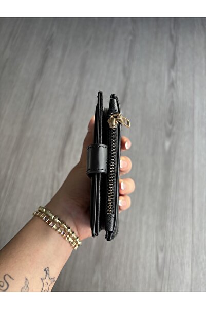 yako Coco Women's Wallet – Zippered Coin Compartment, Multi-Pocket, Leather Look Card Holder (12.5 × 10.5)