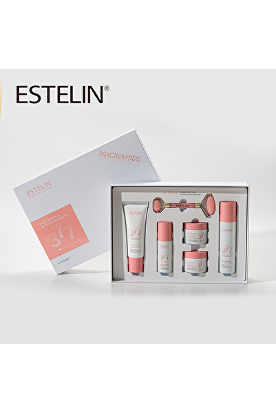 ESTELİN مجموعة العناية بالبشرة بالنياسيناميد لإزالة البقع وتبييضها - تألقي بث...
