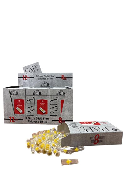Han Tobacco papi 75 li standart filtreli ağızlık süzgeç 900 adet