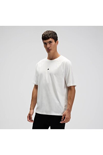 Ellesse Em557-Of Men's Basic T-Shirt - Off-White