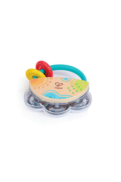 Hape Tambourine- Infant toys- Developmental kid's toys- Learning toys- Sustainable material